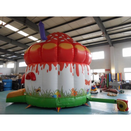 Inflatable Mushroom Castle