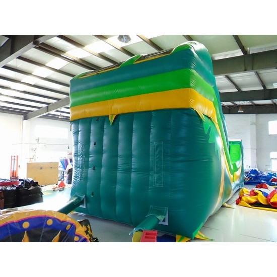 Inflatable Tropical Theme Commercial Slide