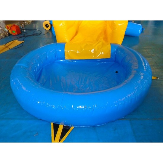 Inflatable Garden Slide Dolphin